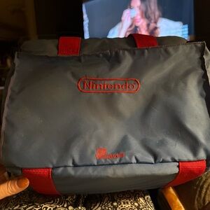 Nintendo Blue and Red Bag